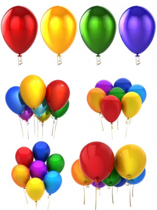 feste schöne Ballon-Definition-Bild