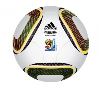 FIFA Piala Dunia Afrika Selatan resmi bola Adidas jabulani vektor Adidas jabulani bola photoshop eps desain