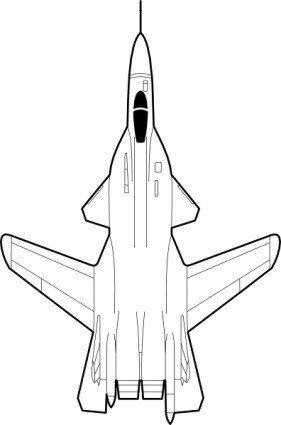 ClipArt di jet da combattimento aereo