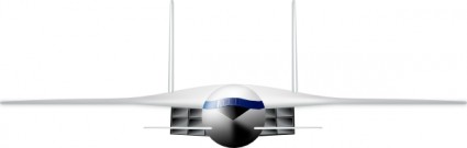 Kämpfer-Flugzeug-ClipArt-Grafik