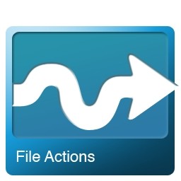 actions de fichiers