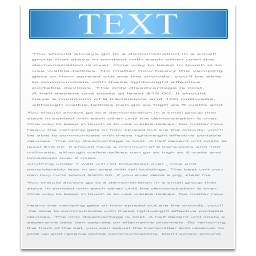 Filetype Text