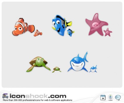 Findin Nemo Vista Icons Icons Pack
