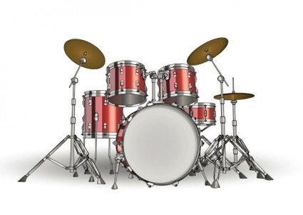 Fine Drums Vector
