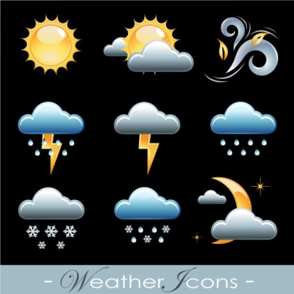 Fine Weather Icon Vector