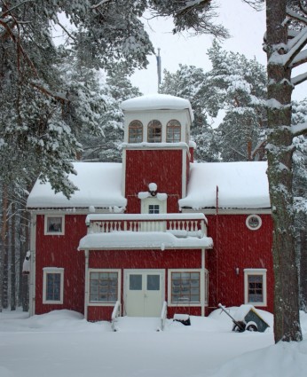 Финляндия здание церкви