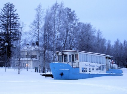フィンランドの船のボート