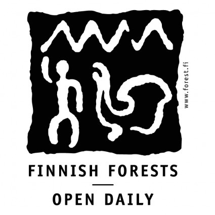 finnischen Wald täglich geöffnet