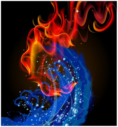 火和水的漩涡