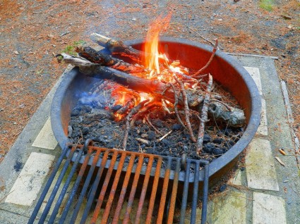 火燒烤爐