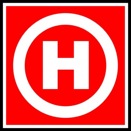 symbol znak Fire hydrant clipart