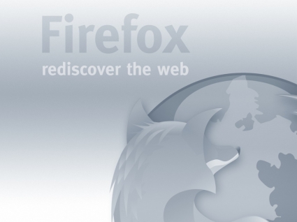 Firefox entdecken das Web Wallpaper Firefox-Computer