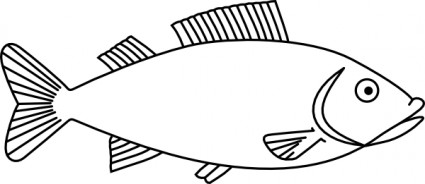 Fisch-Gliederung-ClipArt-Grafik