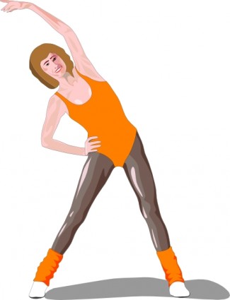 image clipart exercice fitness