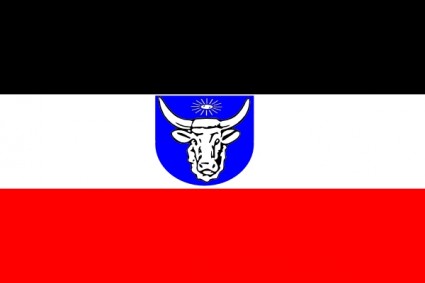 Flaga deutsch sudwestafrika clipart