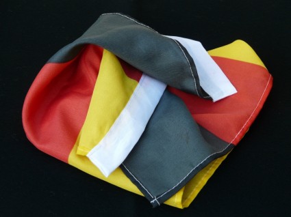 Bandiera Germania nero