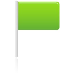 bendera hijau