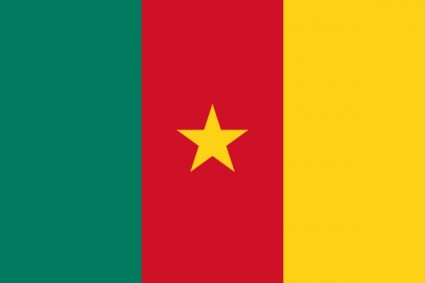 Bendera Kamerun clip art