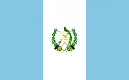 Flaga Gwatemali clipart