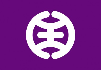 Bandera de hachioji Tokio clip art