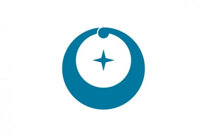 浜田島根クリップアートの旗