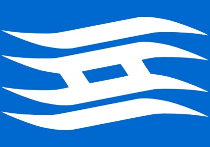 Bandera de la Prefectura de hyogo clip art