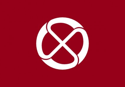 Bandeira da arte de grampo de nagano iida
