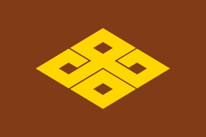 Bandeira da arte de grampo de gifu de kakamigahara