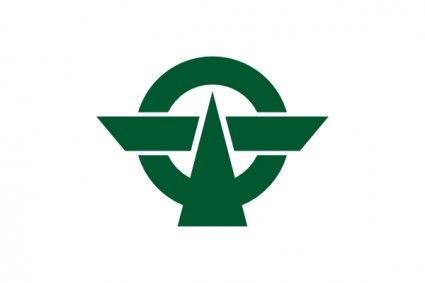Flagge von Kodaira Tokyo ClipArt