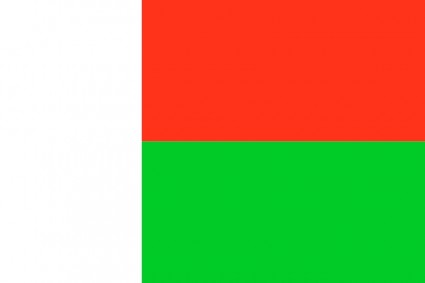 马达加斯加的旗子
