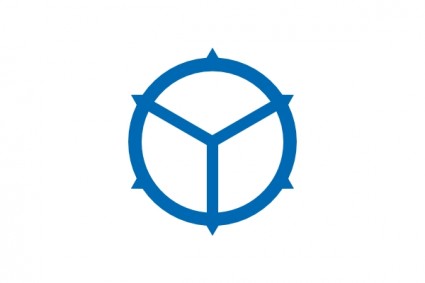 Bandera de shimane matsue clip art