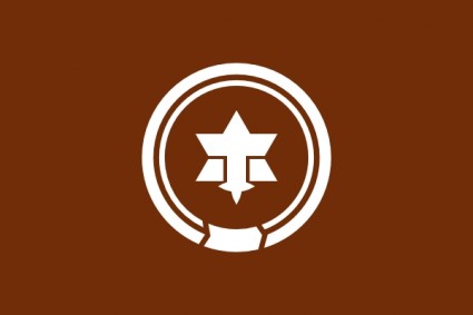 松本長野クリップアートの旗