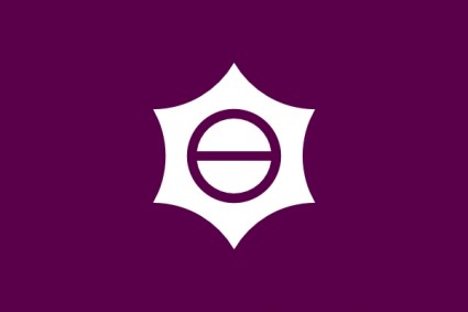 Bandeira da arte de grampo de Tóquio meguro