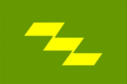 Flagge der Präfektur Miyazaki ClipArt