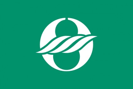 Bandera de nagahama shiga variante clip art