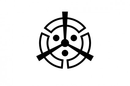 Bandeira da arte de grampo de oita nakatsu