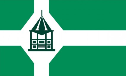 Flagge von New Milford Connecticut ClipArt