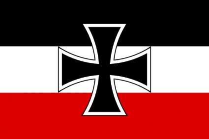 Bandiera della Confederazione tedesca del Nord jack ClipArt