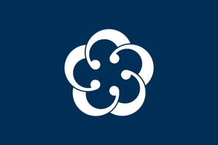 Flagge von Odawara Kanagawa ClipArt