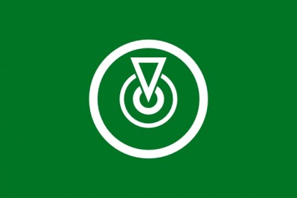 Bandeira da arte de grampo de Tóquio de oshima