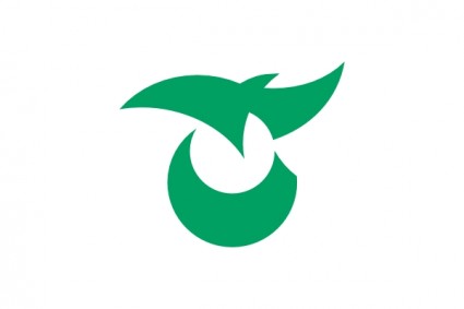 Flagge von Saku Nagano ClipArt