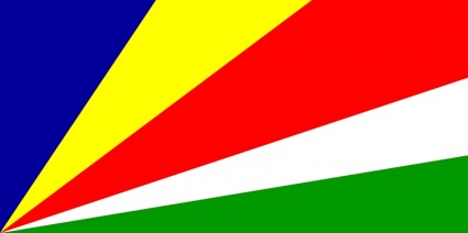 塞舌尔的旗子