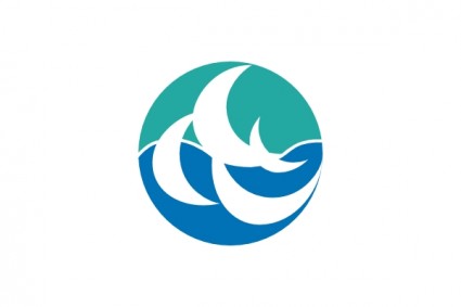 Bandera de shunan yamaguchi clip art