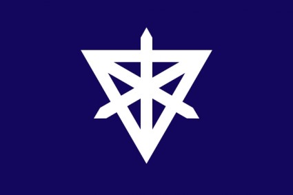 Bandeira da arte de grampo de tokyo sumida