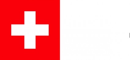 Bandeira da arte de grampo de Suíça