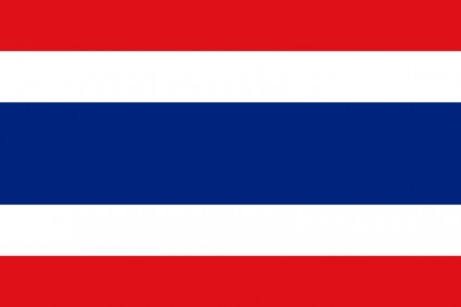 Flagge von thailand