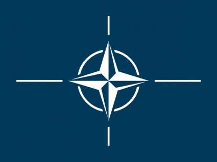 Bandiera dell'organizzazione del trattato dell'Atlantico nord ClipArt
