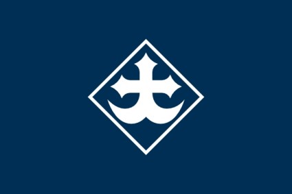 Bandeira da província de okayama tsuyama clip-art