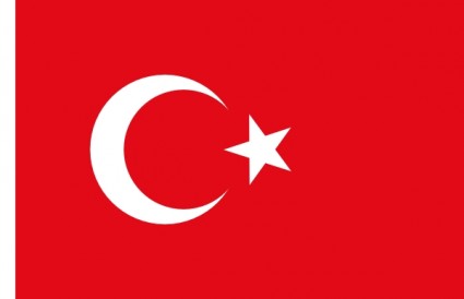 Bandiera di ClipArt di Turchia