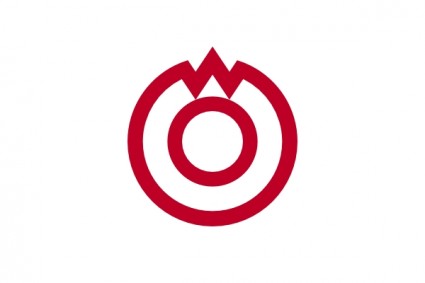Bandeira da arte de grampo de yamaguchi yamaguchi